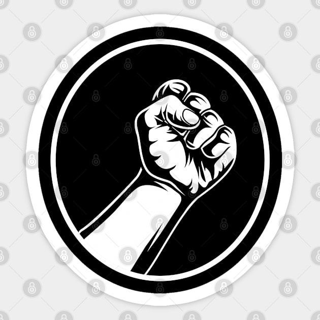 Fist Sticker by ShirtyLife